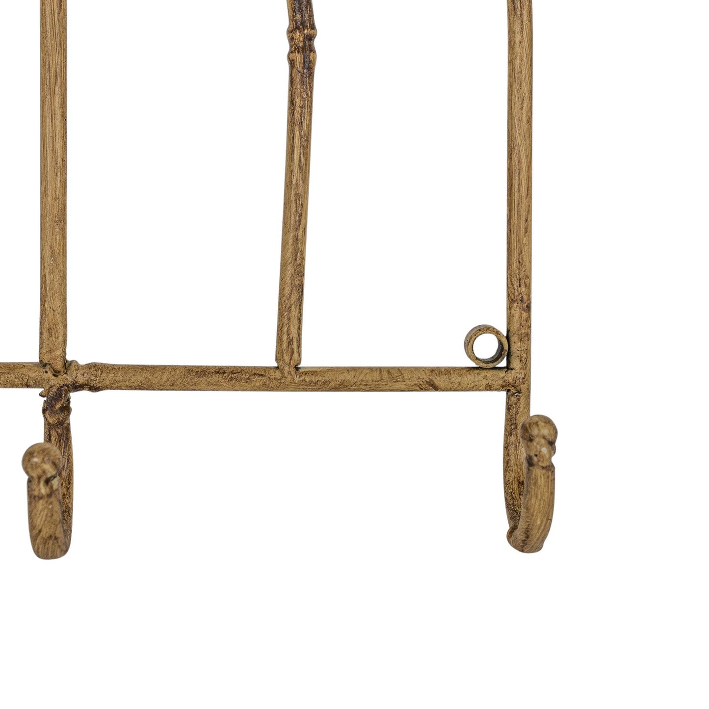 Foreside Home & Garden - Tabitha 5 Hook Metal Wall Hanger Wall Decor Hook